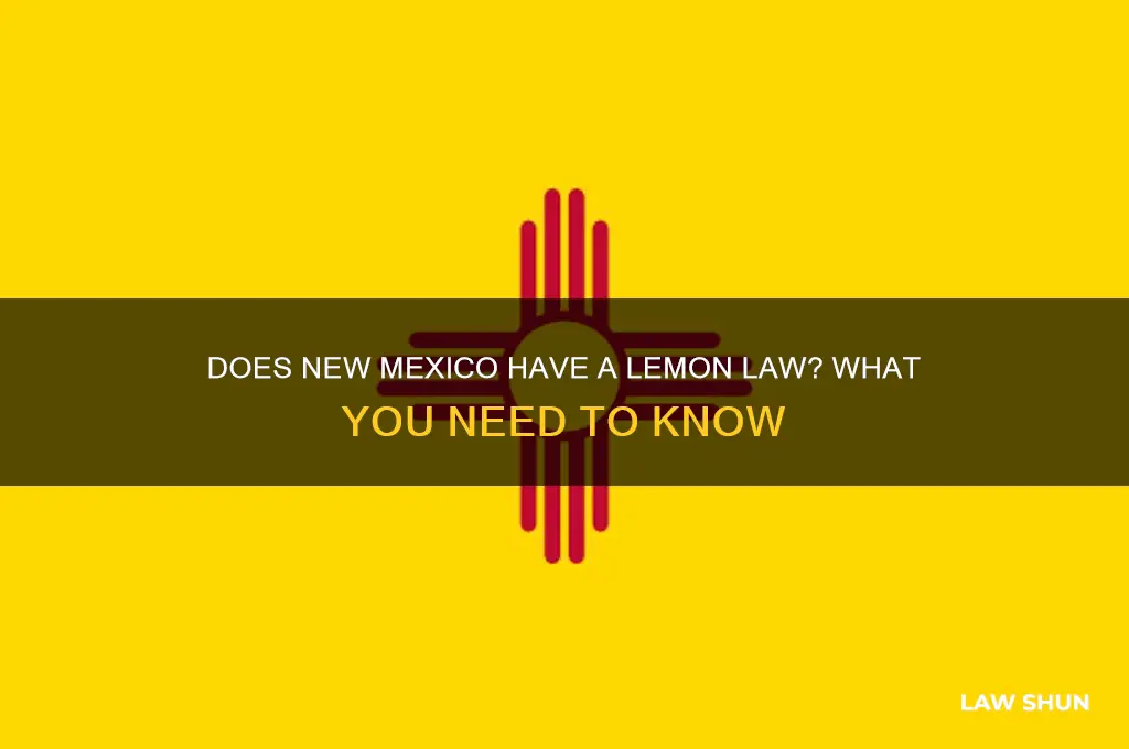 does nm have lemon law