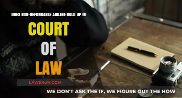 Non-Refundable Airline Tickets: Legal Challenges and Court Outcomes Explained