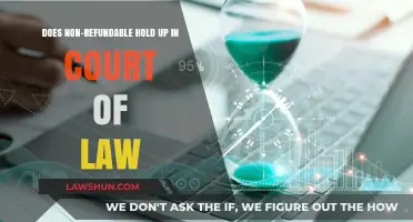 Non-Refundable Policies: Legal Standing and Court Enforcement Explained
