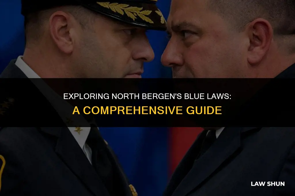 does north bergen have blue laws