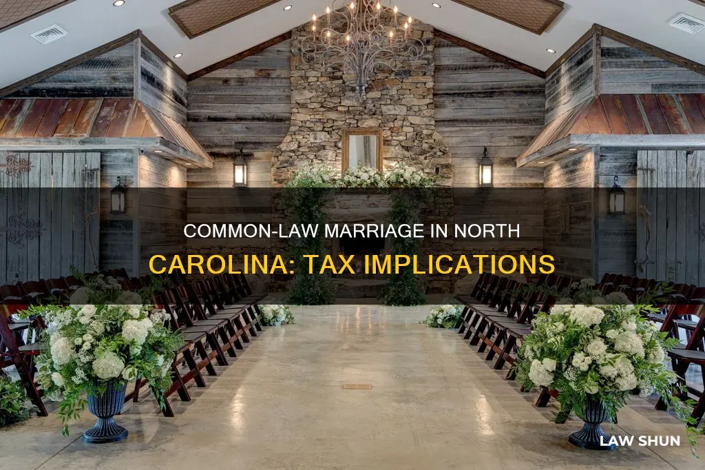 does north carolina allow common law marriage for tax purposes