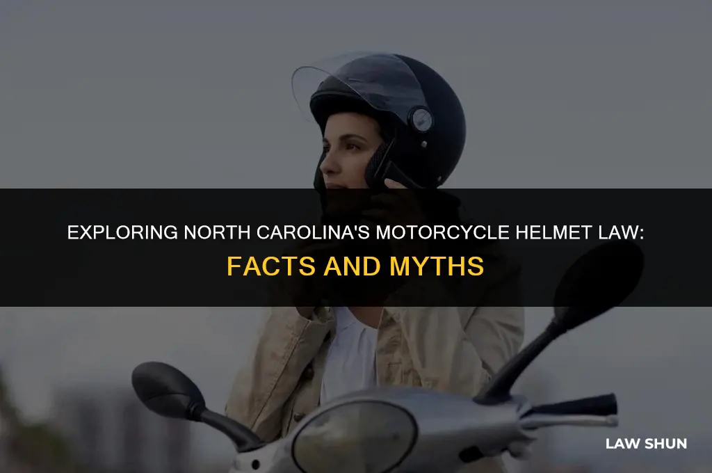does north carolina have helmet law