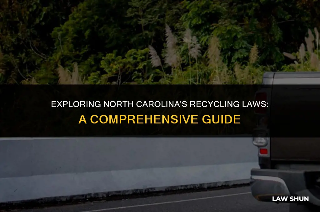 does north carolina have recycling laws