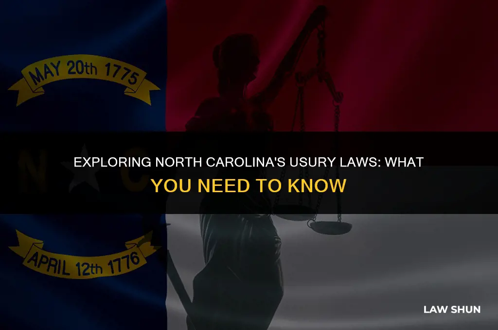 does north carolina have usury laws