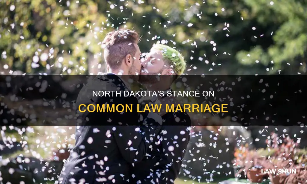 does north dakota permit common law marriage