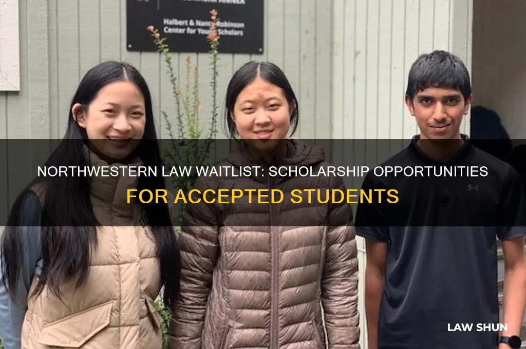 does northwestern law accept people off the waitlist with scholarship