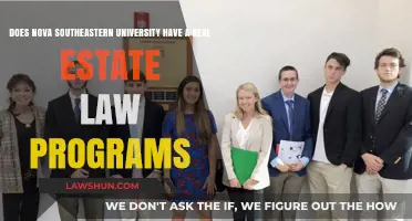 Nova Southeastern University: Real Estate Law Programs?