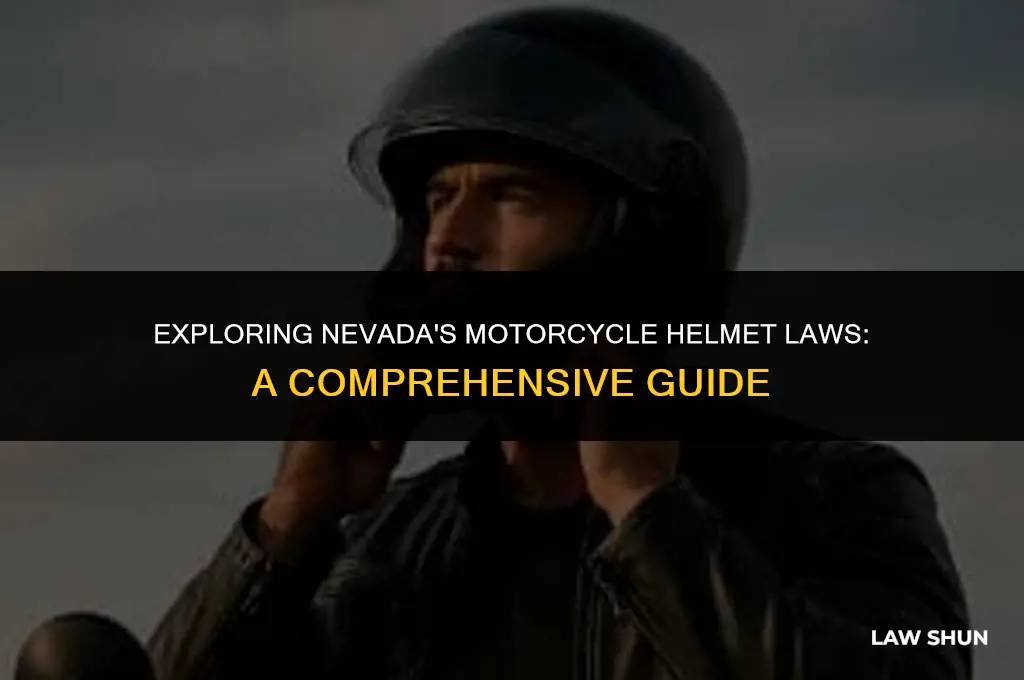 does nv have a helmet law