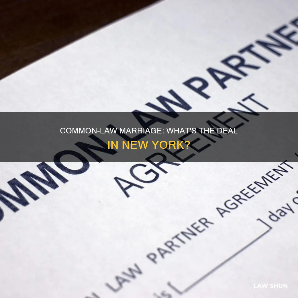 does ny acknowledge common law marriage