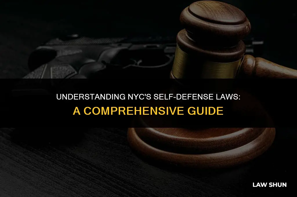 does nyc have self defense laws