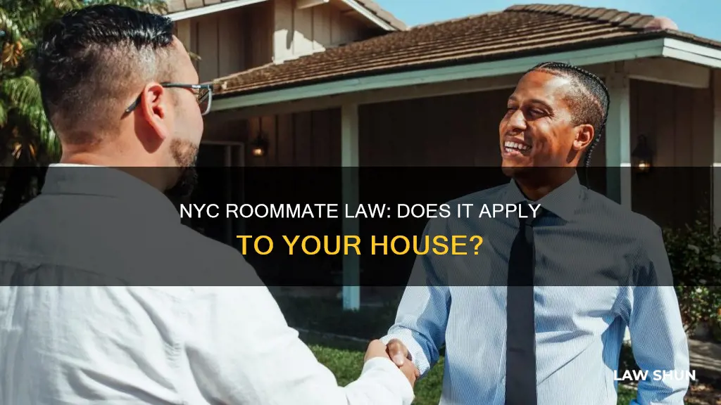 does nyc roomate law apply to 2 family house