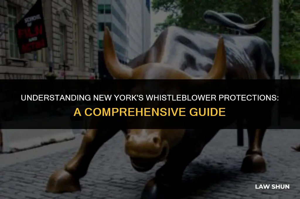does nys have a whistleblower law