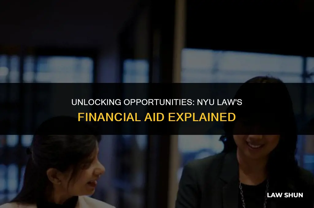 does nyu law give financial aid