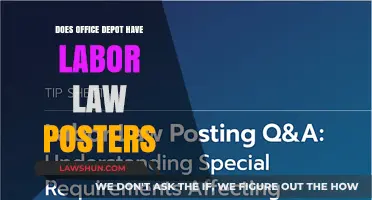Office Depot Labor Law Posters: Availability and Compliance Explained