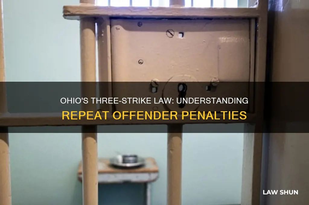 does ohio carry 3 strike law