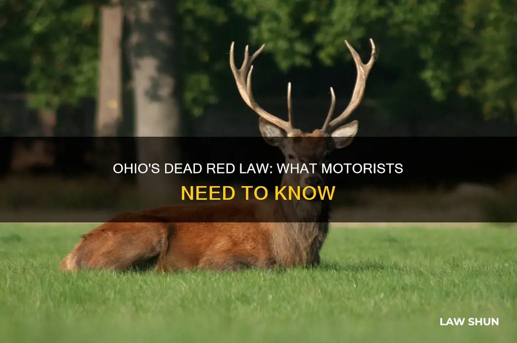 does ohio have a dead red law