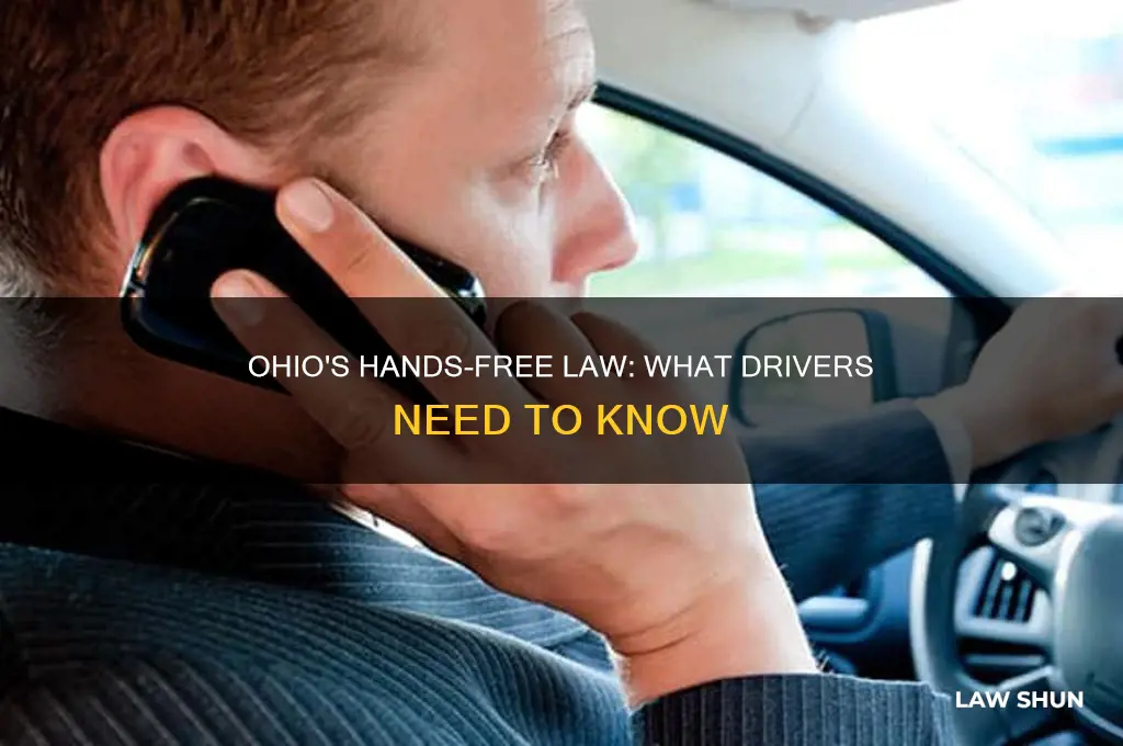 does ohio have a hands free law