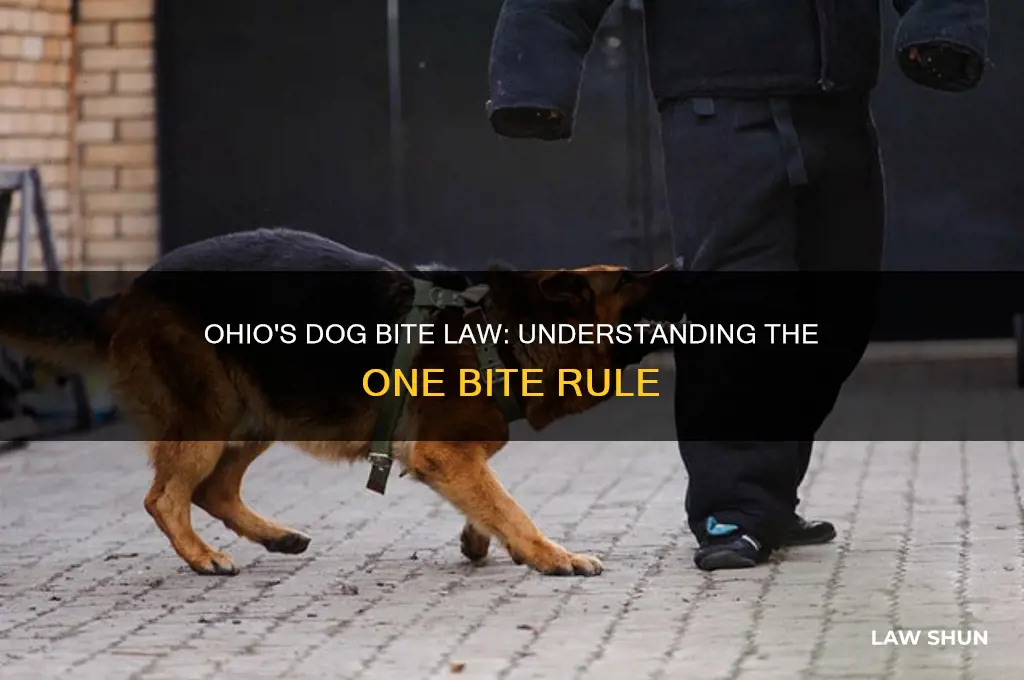 does ohio have a one bite law