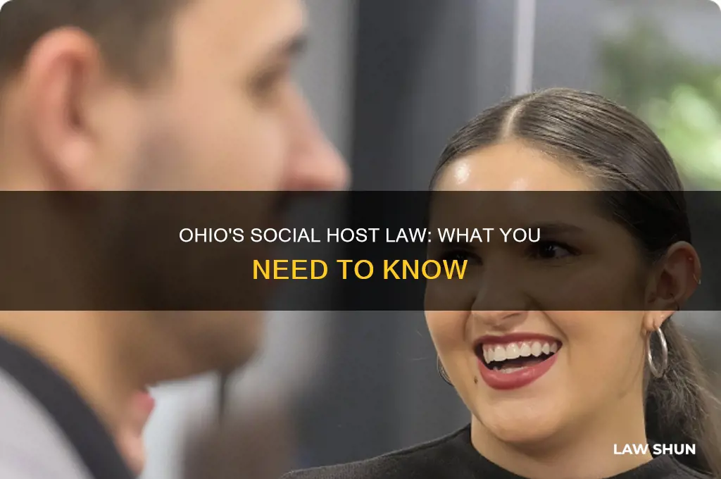 does ohio have a social host law