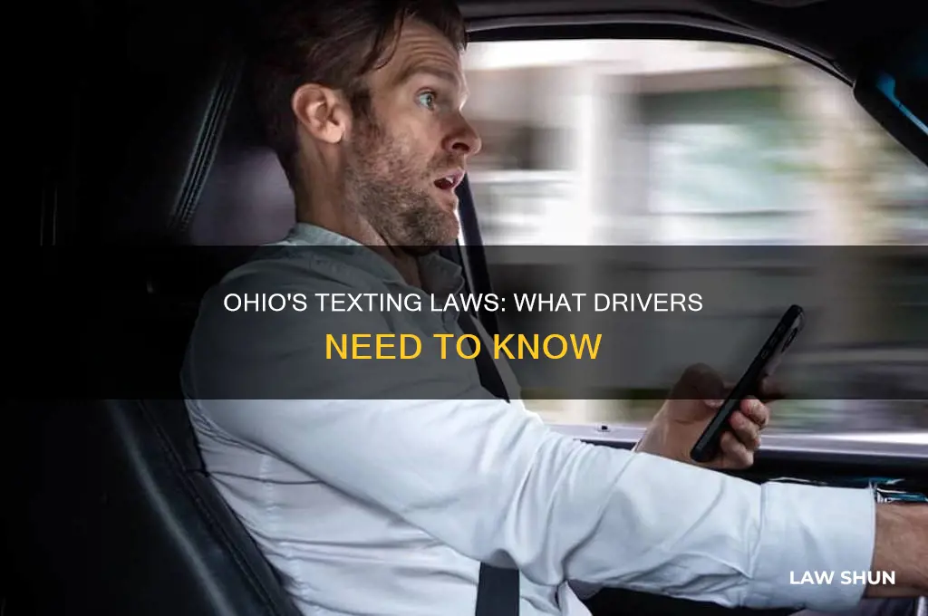 does ohio have a texting law