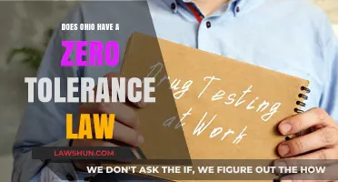 Ohio's Zero Tolerance Law: What You Need to Know
