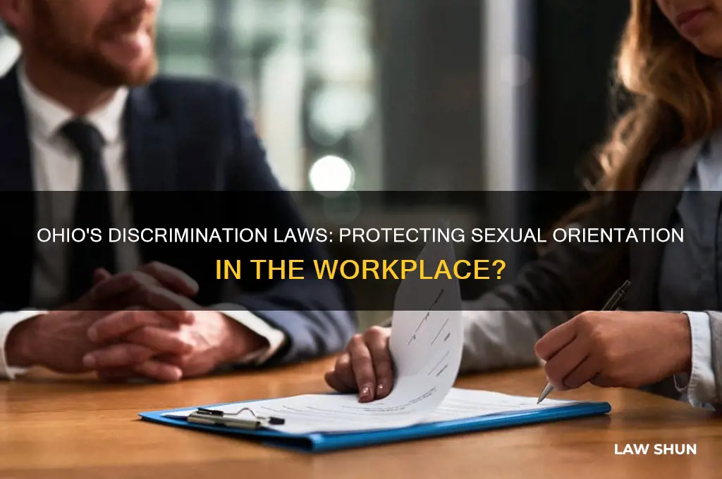 does ohio have discrimination laws against sexual orientation