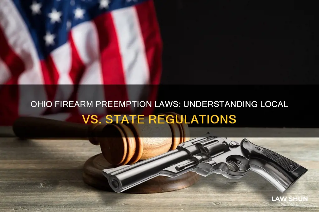 does ohio have firearm preemption laws