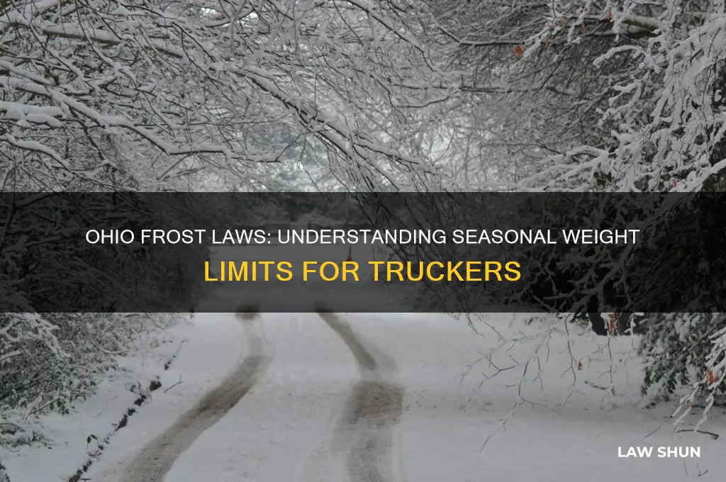 does ohio have frost laws