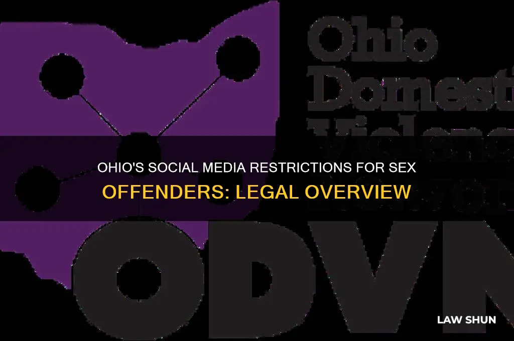 does ohio have laws banning sex offenders from social media