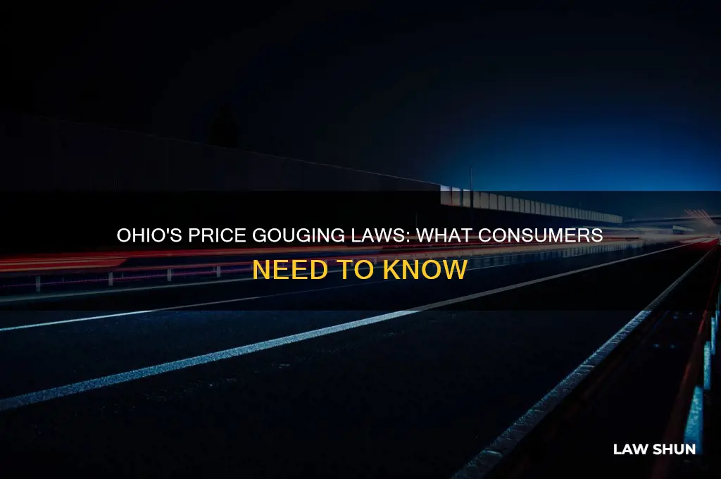 does ohio have price gouging laws