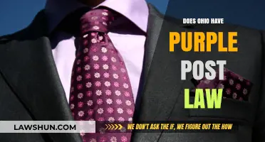 Ohio's Purple Post Law: Understanding Its Existence and Implications