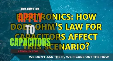 Ohm's Law and Capacitors: What's the Relationship?