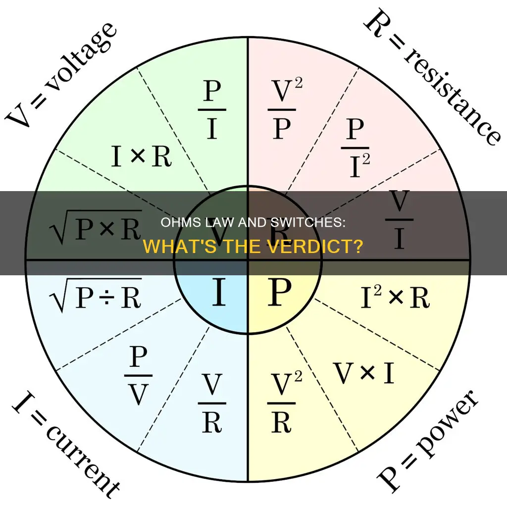 does ohms law apply to switches