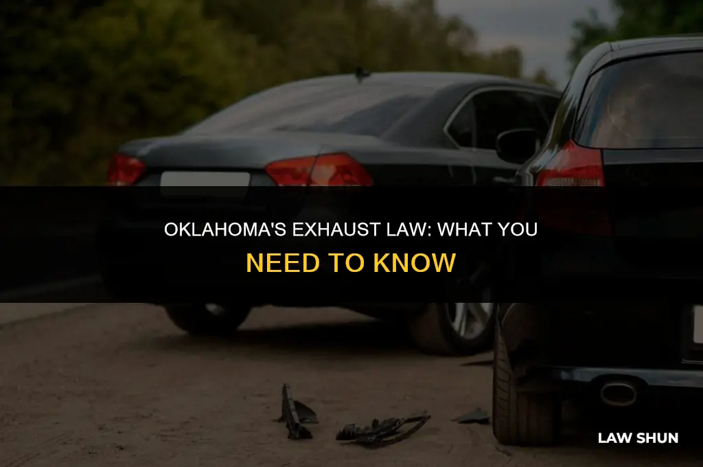 does oklahoma have a exhaust law