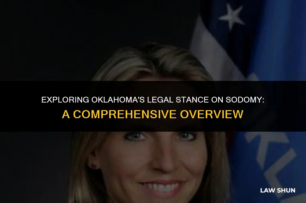 does oklahoma have a sodomy law