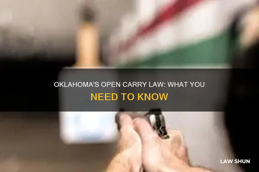 does oklahoma have an open carry law
