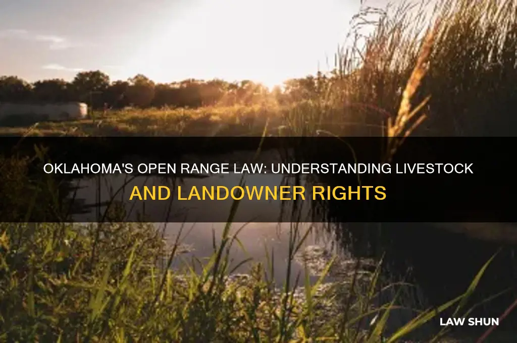 does oklahoma have an open range law