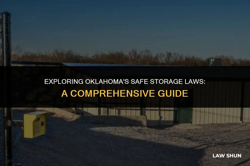 does oklahoma have safe storage laws