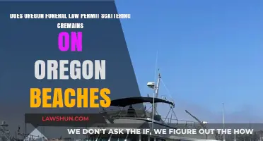 Oregon Beach Cremains Scattering: Legal Under State Funeral Laws?