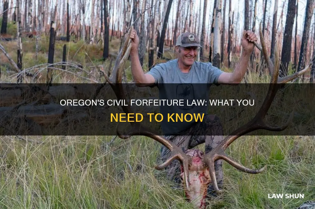 does oregon have a civil forfiture law