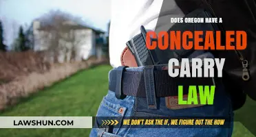 Oregon's Concealed Carry Law: Understanding the Rules and Regulations