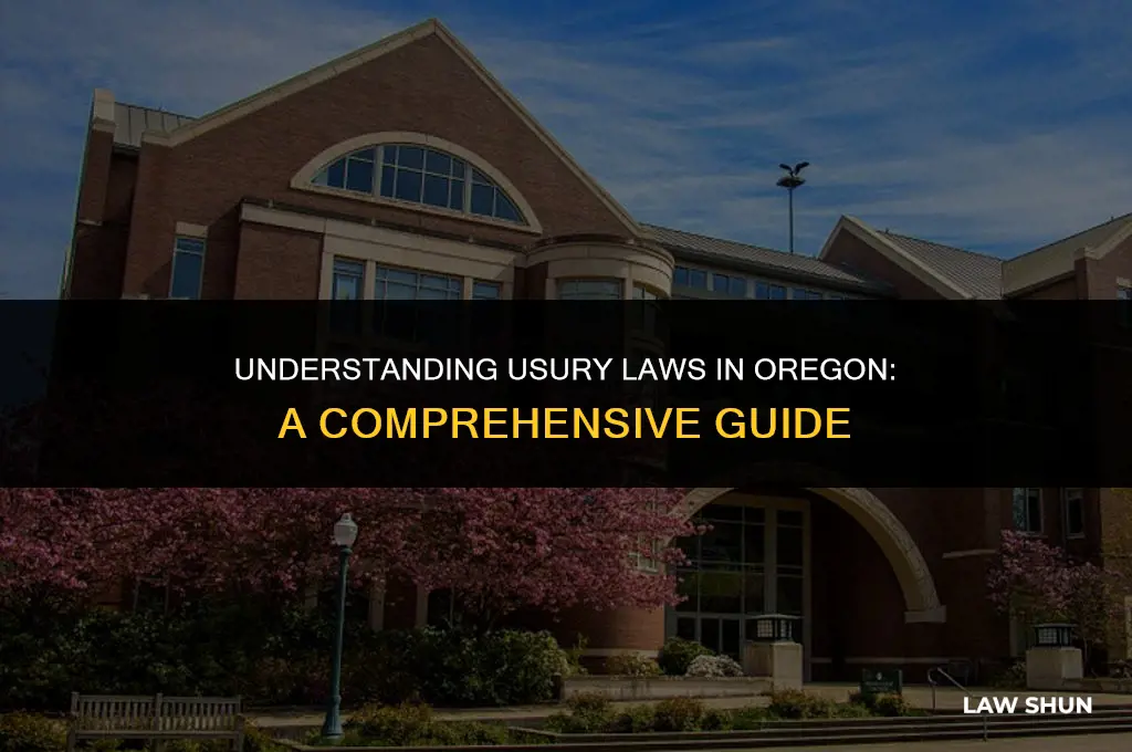 does oregon have a usury law