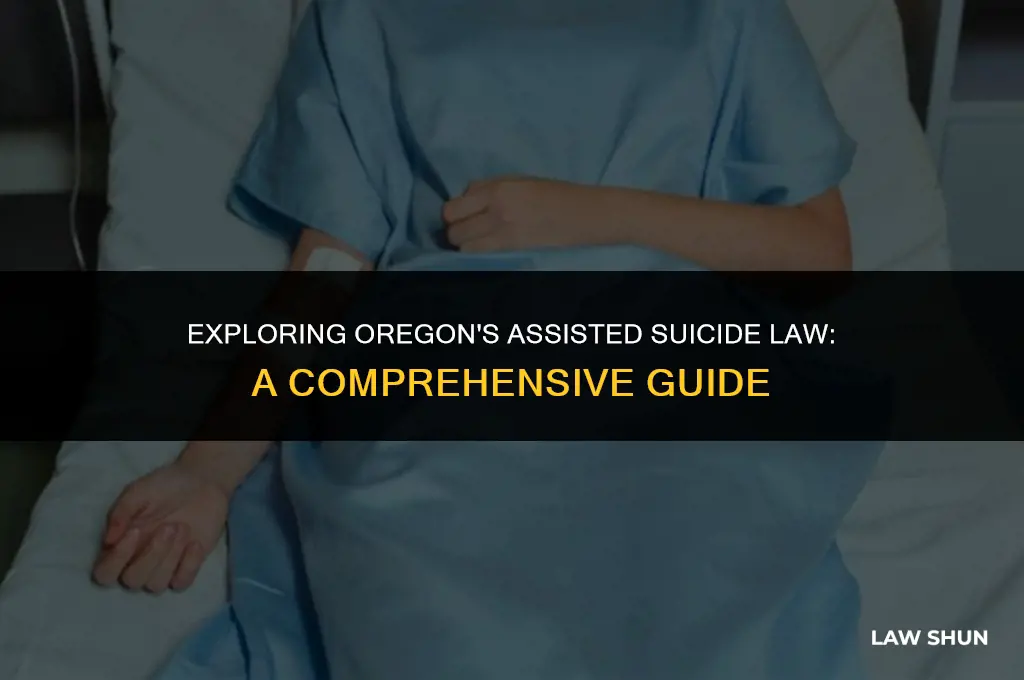 does oregon have assisted suicide law