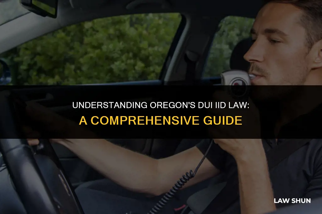 does oregon have dui iid law