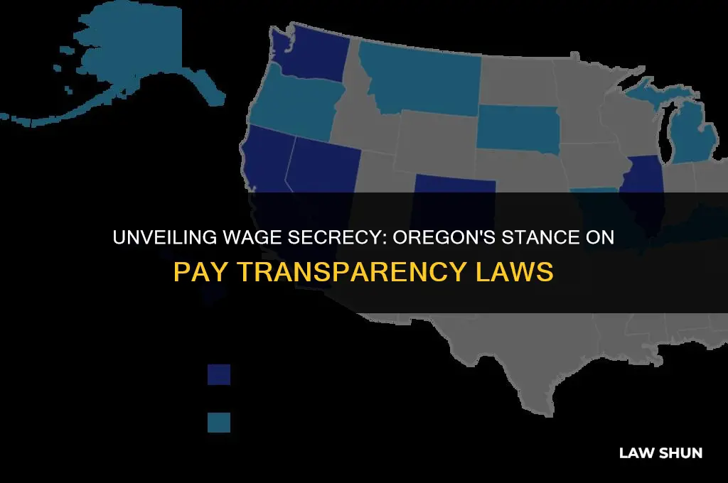 does oregon have pay transparency laws