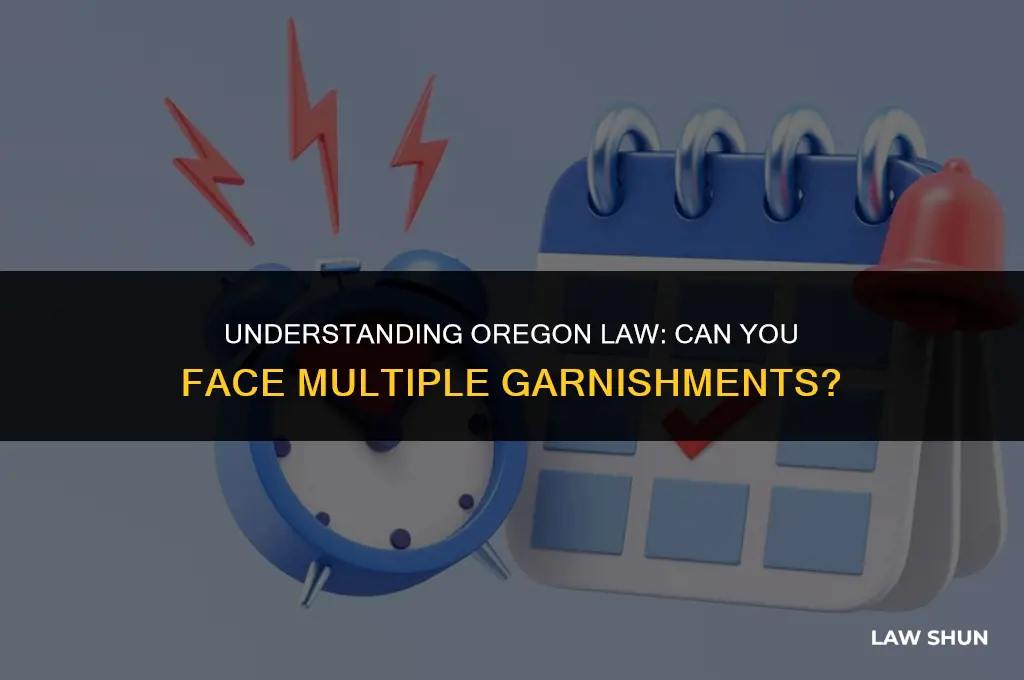 does oregon law allow multiple garnishments
