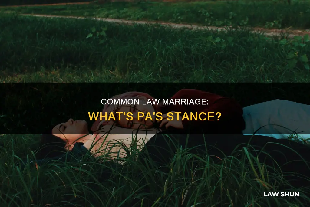 does pa acknowledge common law marriage