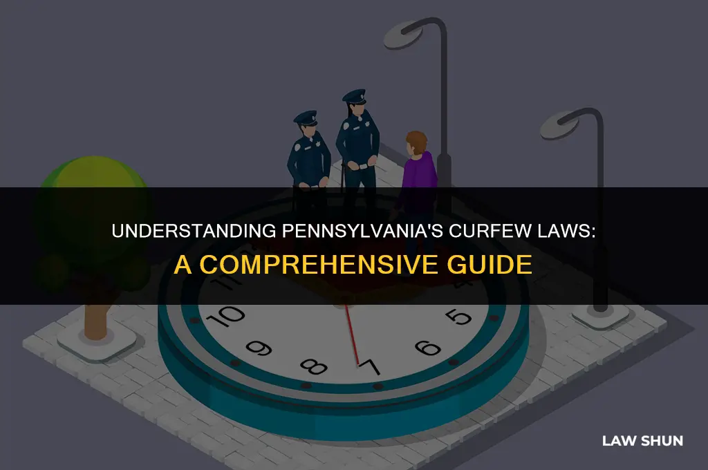 does pa have a curfew law