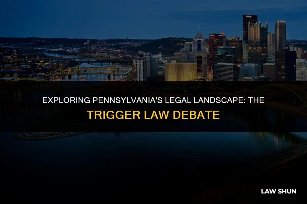 does pa have a trigger law