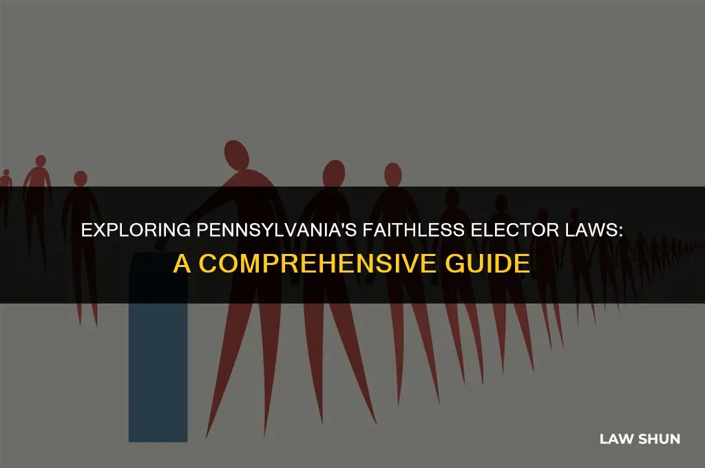 does pa have faithless elector laws